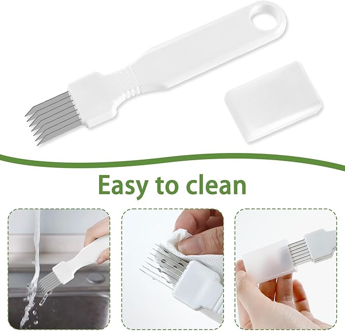 JINGIHE 3Pcs Shred Silk the Knife, Scallion Green Onion Cutter Shred Knife, Vegetable Cutter for Food Garlic Fruit Banana Salad, Food Speedy Chopper Slicer for Kitchen Restaurant Hotel Household