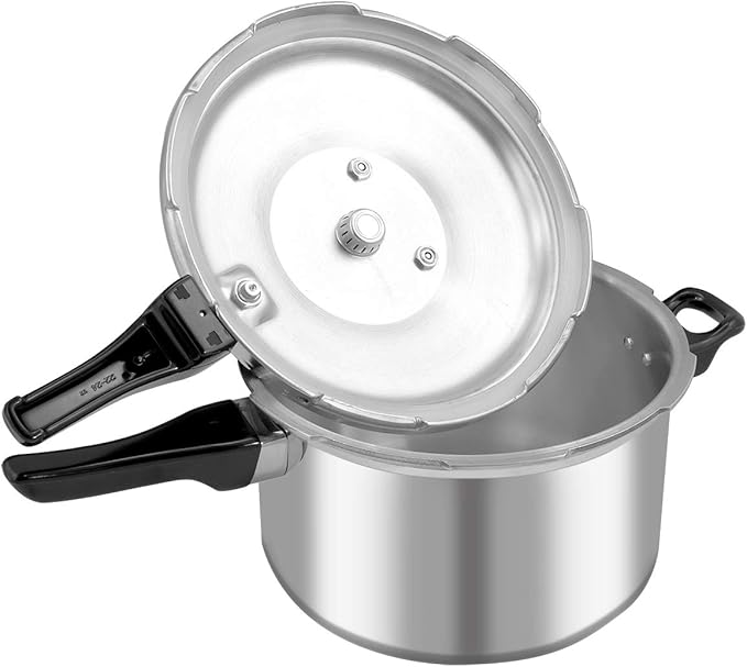 Barton Pressure Canner Release Valve Aluminum Canning Pot Cooker Pot Stove Top Instant Fast Cooking Pot Stewing Locking System (8 Quarts)