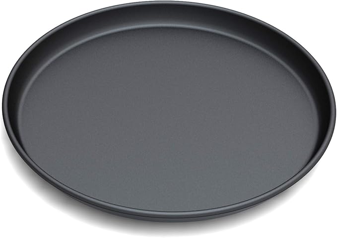 MACONEE 12inch Universal Microwave Crisper Pan/Microwave Cookware Crispy Plate Fry Pan, Microwave Cooker for Reheat Frozen Pizza, Chicken Nuggets French Toast with Crisp Effect!