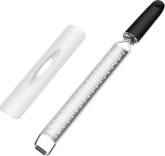 Lemon Zester, McoMce Zesters for Kitchen, Stainless Steel Lemon Zesters for Kitchen, Durable Graters for Kitchen, Special Grater for Chocolate, Vegetables, Fruits, Cheese, Citrus
