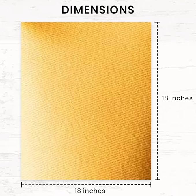Mustard Yellow Cloth Dinner Napkins Cotton 18x18 in Washable Napkins Cloth|Reusable Spring Easter Basket Decor Pk of 6 Table Napkins Cocktail Party Wedding BBQ Hotel Cafe Cloth Napkins