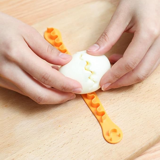 Fancy Cut Egg Cooked Eggs Cutter Lace Egg Slicer Home Cooking Tools Home Boiled Cut Egg Creative Tools