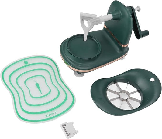 Apple Peeler, Manual Apple Peeler Slicer Corer with Suction Cup Base Hand Crank Apple Peeler Machine Simple Operation Apple Slicer Small Apple Corer and Slicer