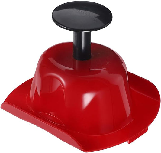 ABOOFAN Mandoline Hand Guard Food Safety Holder for Vegetable Slicer Finger Protector Plastic Kitchen Cutter Shield 4.52X4.25X1.96In
