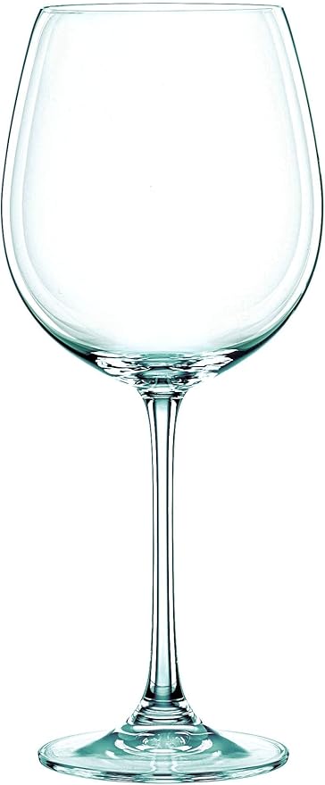 Nachtmann Vivendi 25 oz Red Wine Glasses – Set of 4 Lead-Free Elegant Crystal Stemware with Long Stems & Thin-Walled Tulip Shape, Ideal for Cabernet, Pinot Noir & Bordeaux, Break-Resistant
