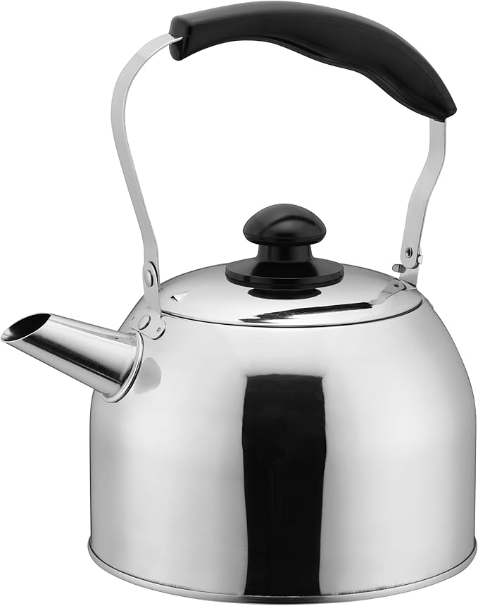 Pearl Metal HC-717 Kettle, Wide Mouth Kettle, 1.1 gal (3.0 L), Stainless Steel, Claris 2