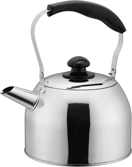 Pearl Metal HC-717 Kettle, Wide Mouth Kettle, 1.1 gal (3.0 L), Stainless Steel, Claris 2