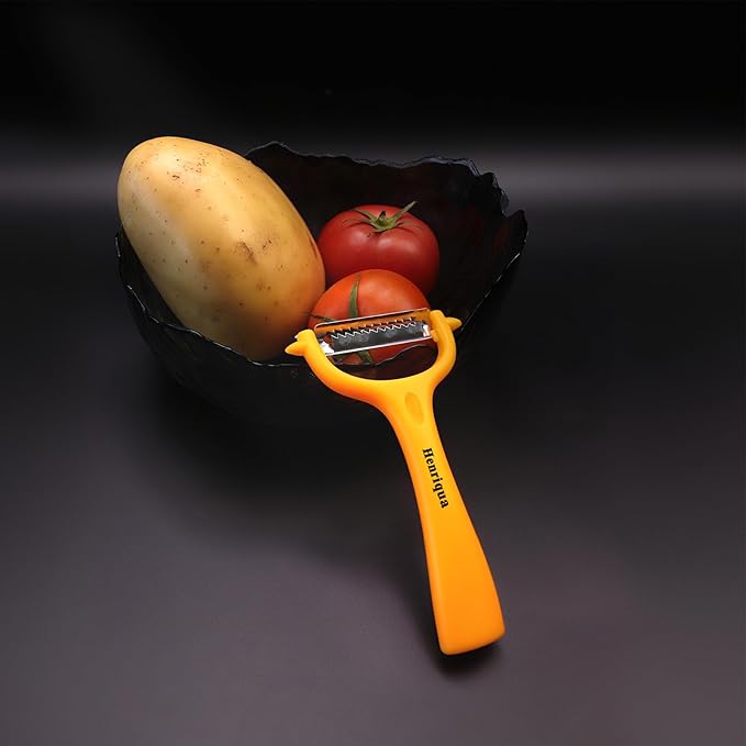Vegetable Potato Peelers 3 Piece Set, I and Y Carrot Peeler, Stainless Steel Julienne Peeler，for Apple Fruit Carrot Zucchini Cucumber Potatoes PP Non-Slip Handle