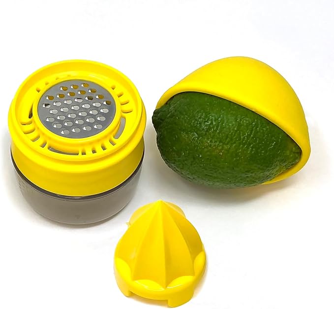 Norpro Citrus Juicer and Zester, Yellow