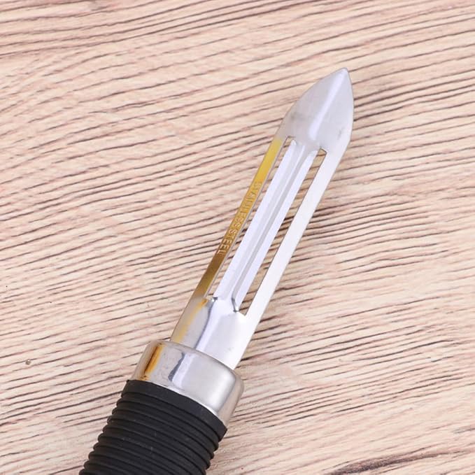 Multifunctional Stainless Steel Peeler Tool Non Swivel Design for Fruits Vegetables Kitchen Gadget for Carrots Potatoes Cucumbers Apples and More Space Saving