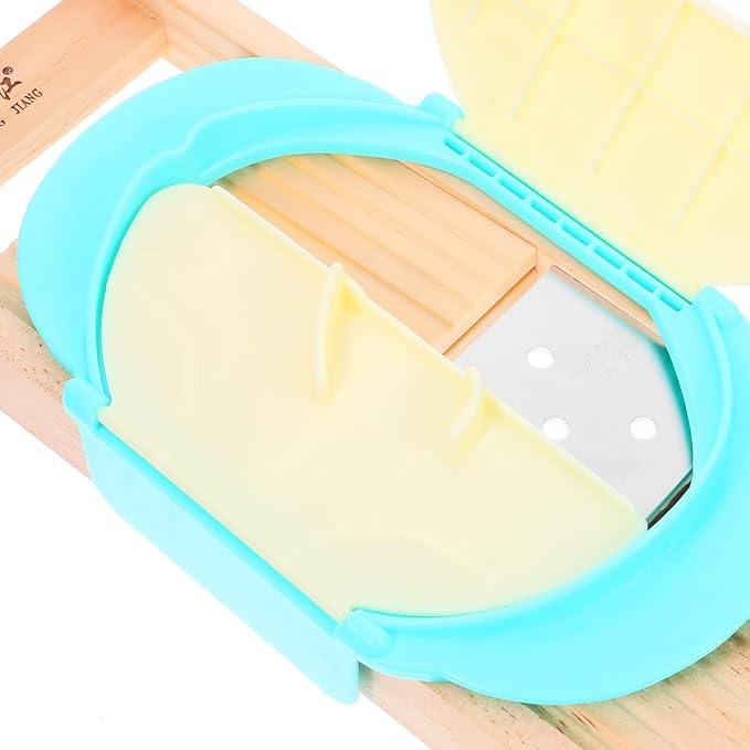 Alipis Manual Vegetable Slicer with Finger Guard - Handheld Potato and Cucumber Cutter for French Fry Slicing and Salad Prep - 13.77 Inch Kitchen Mandoline Slicer with Easy Clean Design