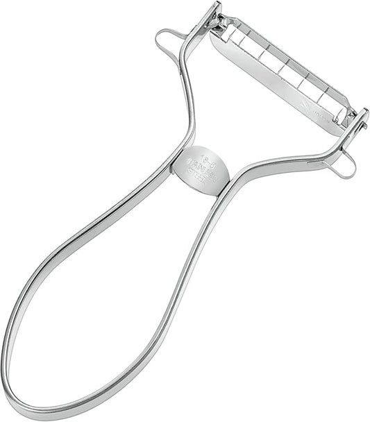 Shimomura Kougyou PG-639 Professional Grade Rapid Shirishiri Peeler, Dishwasher Safe, Made in Japan