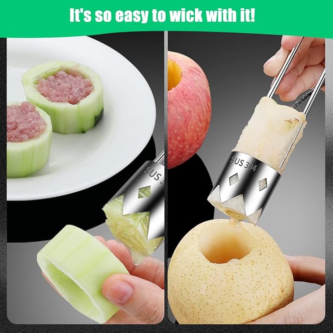 Red Bell Pepper Seed Corer,2024 New Stainless Steel Fruite Corer,For Vegetables Fruit Kitchen Gadget (1 PCS)
