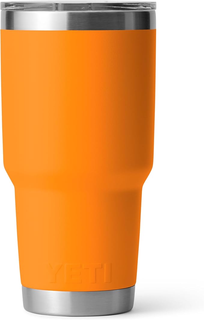 YETI Rambler 30 oz Tumbler, Stainless Steel, Vacuum Insulated with MagSlider Lid, King Crab