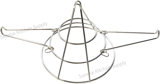 SUNRISE Stainless Steel Cone Filter Holder (Fits 10" Paper Cone)