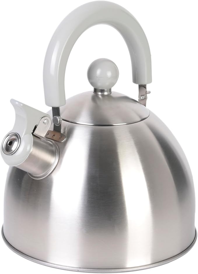 Cuisy KC2118 Stainless Steel Kettle 20.5 x 18.3 x 21.3cm 1.5L White/Red/Green/Black