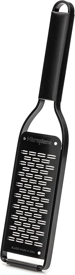 Microplane Kitchen Grater Ribbon Blade with a Stainless-Steel Blade - Made in USA, for Parmesan, Apple, Carrot, Zucchini & Chocolate from The Black Sheep Series