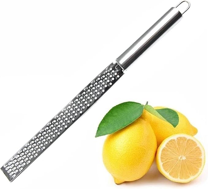 Stainless Lemon Cheese Zester Grater Peeler Slicer Fruit Vegetable