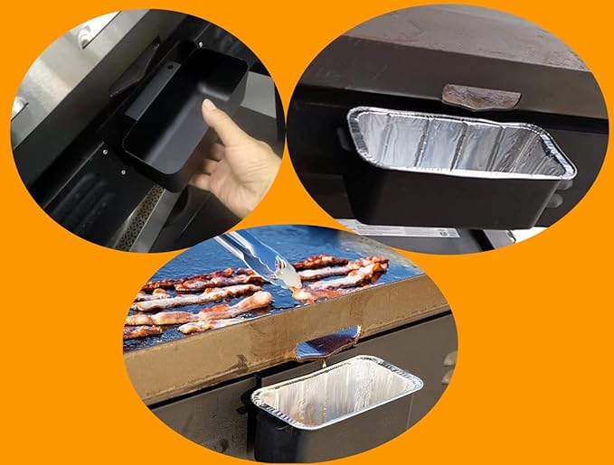 Firsgrill Professional Replacement Blackstone Griddle 17, 22, 28, 30 & 36 inches Grease Cup Foil Tray pan