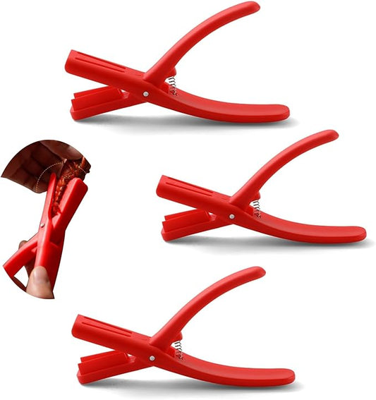 Crawfish Peeler, Crawfish Shucker, Crawfish Sheller Tool for Peeling Cooked Shrimp Tails, Universal Crayfish Shelling Device, Shrimp Peeler Seafood Tool Portable Lightweight Kitchen Gadgets(Red） (3)
