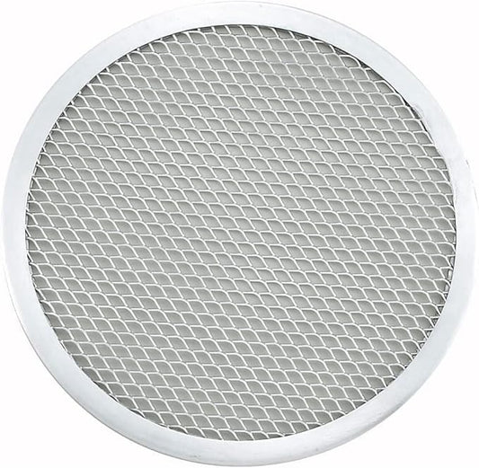 Fonteme 10-inch Aluminum Pizza Screen | Commercial Grade Pizza/Baking Screen for Oven | Pizza Baking Tray for Home And Restaurant | Round, Aluminum, 10-inch [1PK]