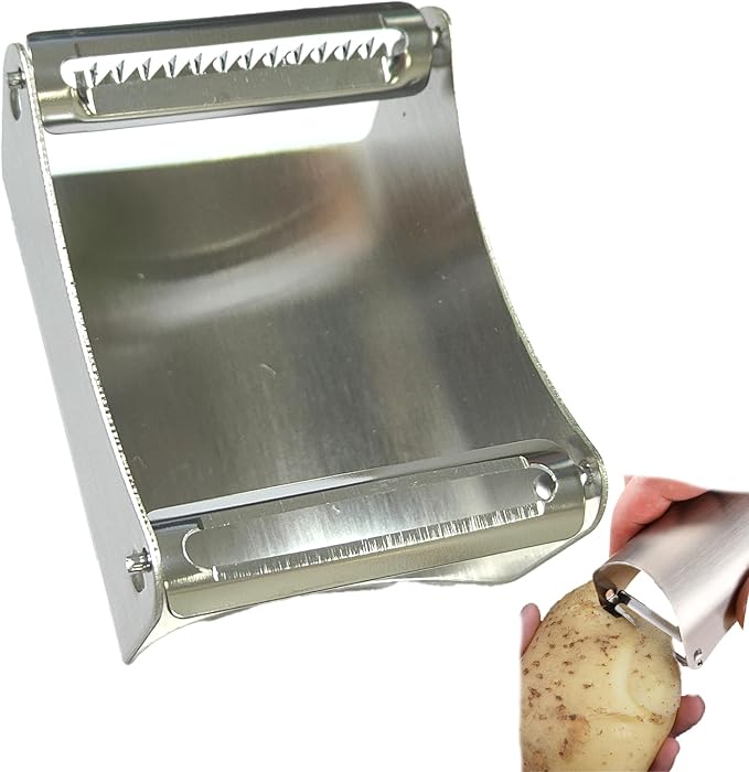 Julienne Peeler Vegetable Peeler and Curler for Kitchen Multifunctional Manual Peelerz for Apple Potato Onion Ribbon Noodle Maker for Easy Precise Cutting