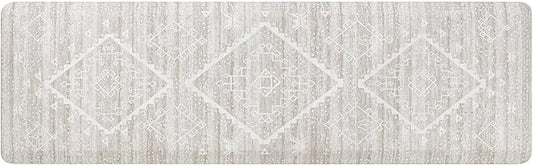 House of Noa Nama Standing Mat – Anti-Fatigue Cushioned Kitchen Mats for Floor | Ergonomic Bounce-Back Foam Kitchen Mats | Anti-Fatigue Mats for Kitchen & Standing | Ula Driftwood | 22"x72"