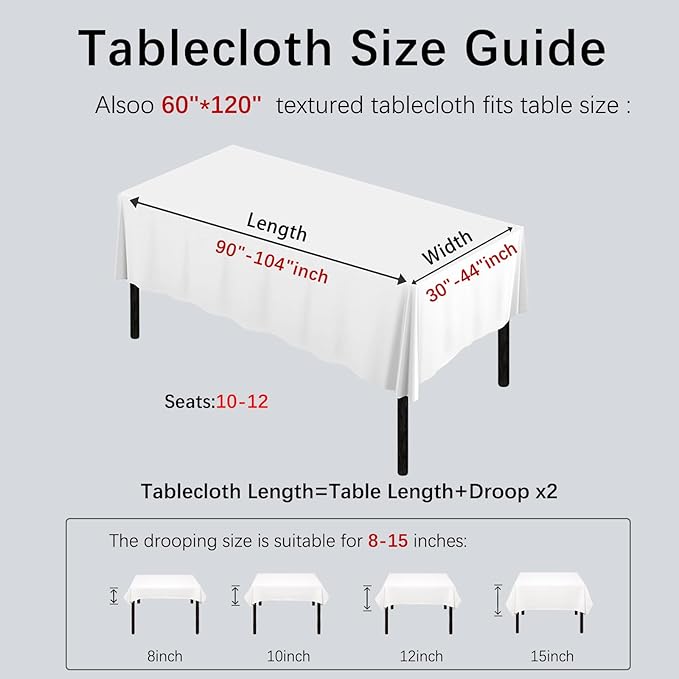 Alsoo Valentines Table Cloth Rectangle Table, 60×120 Inch Linen Textured Table Cloth Waterproof Tablecloths Wrinkle Free Fabric Farmhouse Table Cover for Dining Parties Buffets Holidays,Light Pink