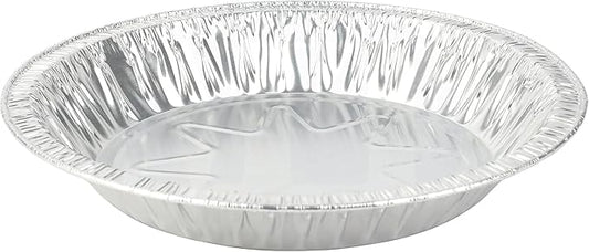MT Products 8 Inch Outer Rim Disposable Aluminum Foil Tart/Pie Pan 1.25" Deep - Inside Measures 7 inches x 1.25 inches -(Thicker 45 Gauge) (1000 Pieces)