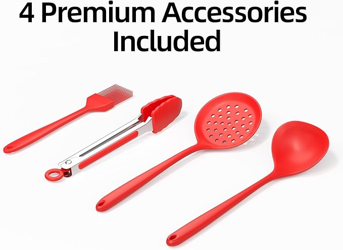 AORAN Electric Indoor Grill – 1700W Smokeless BBQ, Hot Pot & Griddle with 4 Free Tools – Adjustable Temp Control, Non-Stick Coating, Easy Clean White