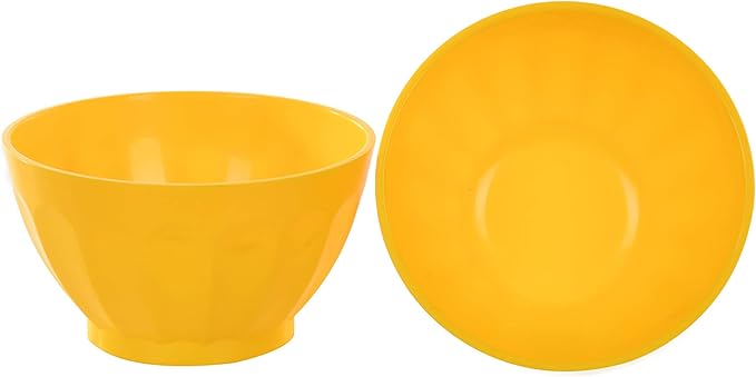 Mintra Home Unbreakable Bowls 4pk (Small - 250ml, Yellow)