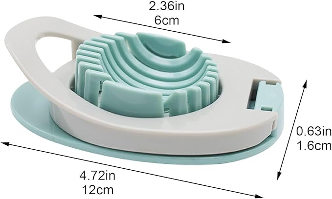 Egg Slicer for Boiled Eggs, Heavy Duty Egg Cutter with Stainless Steel Wire for Hard Boiled Eggs Kitchen Helper