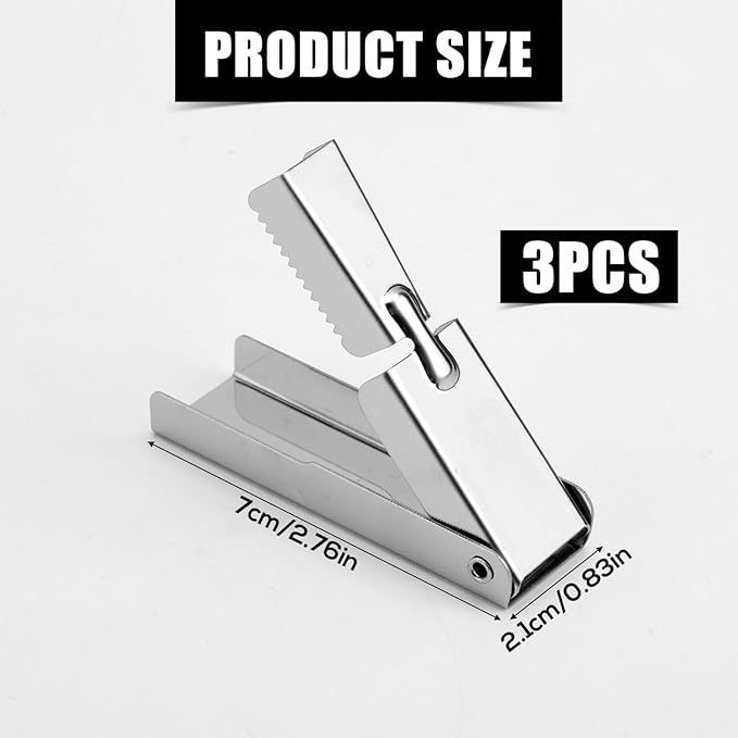 3pcs Crawfish Peeler Tool, Stainless Steel Crawfish Tail Peeler Sheller Effortless Shrimp Shucker Shelling Device Cracker Metal Crayfish Opener Gadget for Kitchen Restaurants Seafood Lovers
