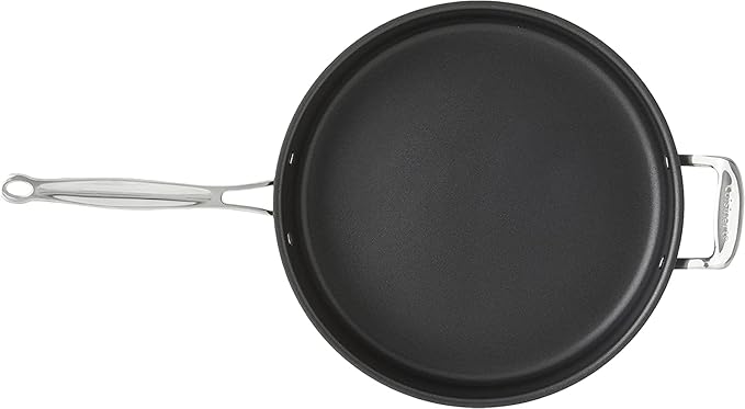 Cuisinart 633-30HP1 Chef's Classic 5.5-Quart Saute Pan Nonstick-Hard-Anodized, Black