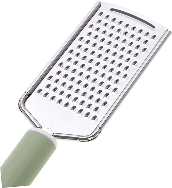 PRETYZOOM Multifunctional Garlic Shredder and Cheese Zester 1-Piece Stainless Steel Garlic Press for Chopping Vegetables Cooking and Lemon Grating for Home Use