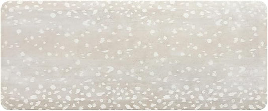 House of Noa Nama Standing Mat – Anti-Fatigue Cushioned Kitchen Mats for Floor | Ergonomic Bounce-Back Foam Kitchen Mats | Anti-Fatigue Mats for Kitchen & Standing | Fawn Shea | 22"x54"