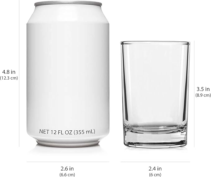 Libbey Heavy Base Juice Glass (Set of 4), 5.5 oz, Clear
