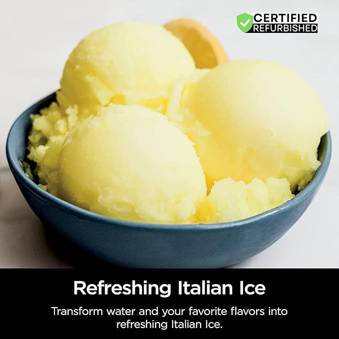 Ninja NC501 CREAMi Deluxe 11-in-1 XL Ice Cream Maker Silver (Renewed) Bundle with 2 YR CPS Enhanced Protection Pack