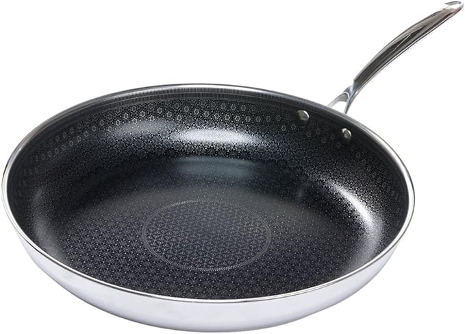 Black Cube CeramicQR Cookware Made in France Quick Release Fry Pan-Ceramic Non-Stick Skillet-For Induction Cooktops, 11-Inch