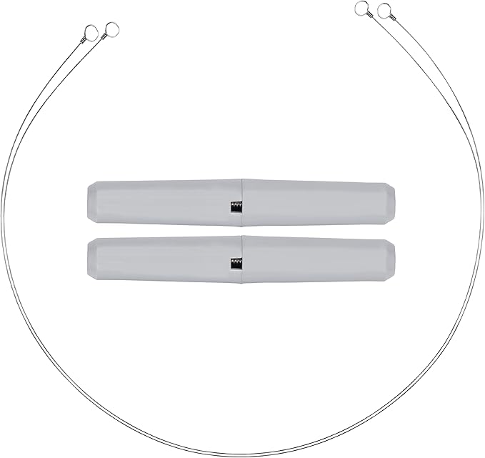 ANDUSTRIAL Stainless Steel Cheese Cutting Replacement Wires For Soft and Hard Cheese - Easy to Use and Clean - 2 Wires 36" + 1 Pair Egronomic Plastic Handle