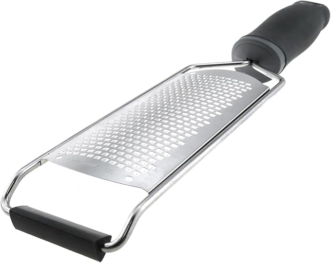 RLECS 12 Inch 304 Stainless Steel Multifunctional Fine Grater Kitchen Gadgets Suitable for Cooking Baking Salad Preparation Side Dish Preparation
