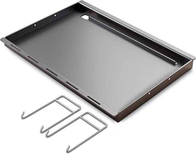 Grill Griddle 26" x 18.8" For Weber Genesis II & LX 300 Series Full Size Griddle Insert, Compatible with GS4 E310-E335 & S310-S340, 6788 Replacement Cooking Plate