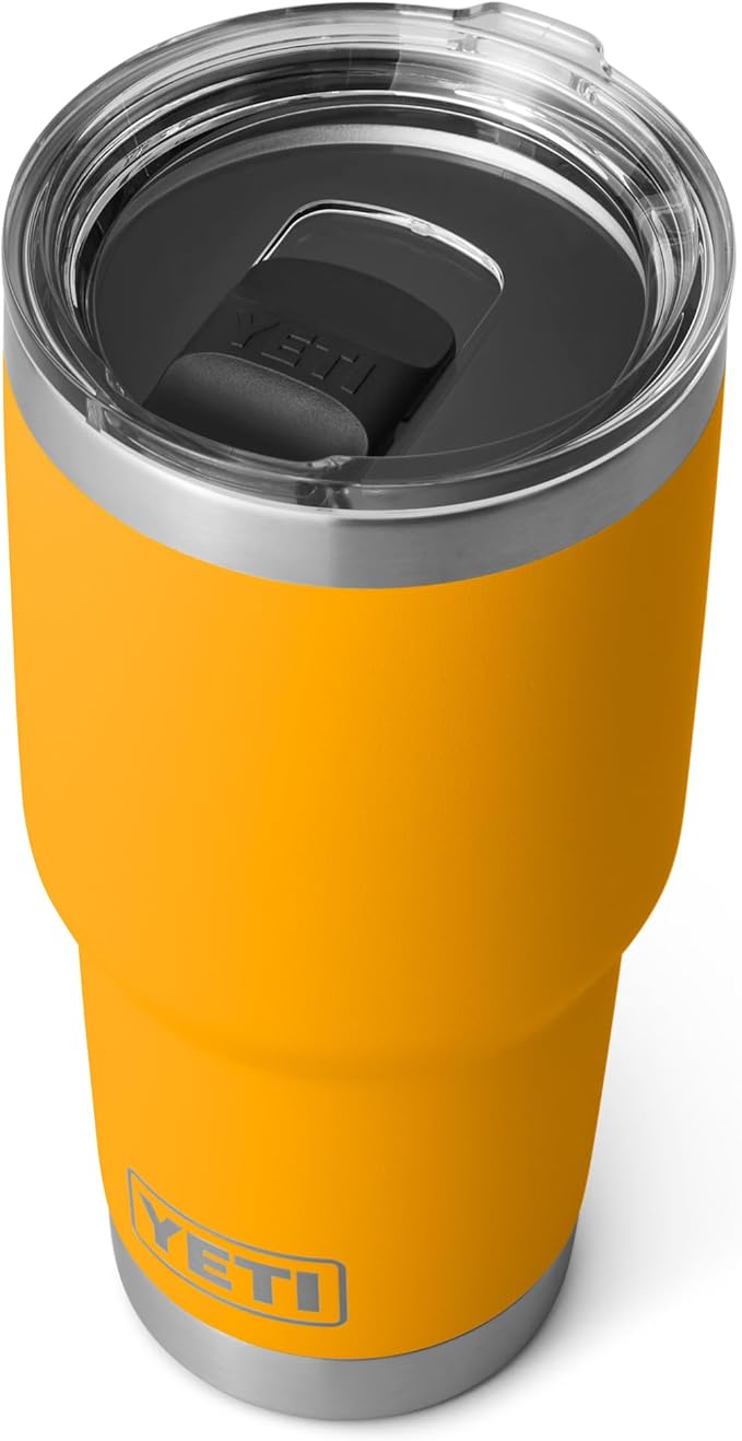 YETI Rambler 30 oz Tumbler, Stainless Steel, Vacuum Insulated with MagSlider Lid, Beekeeper