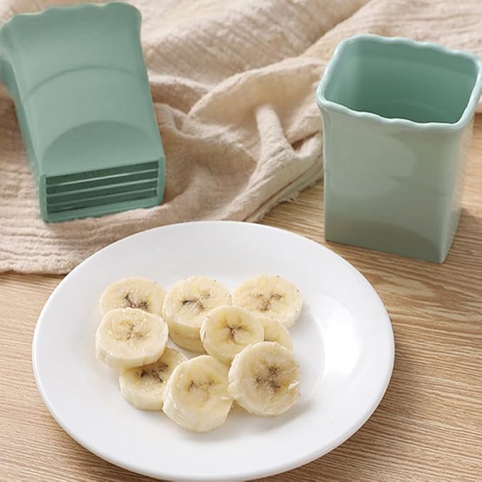 Stainless Steel Strawberry Slicer - Mini Fruit & Egg Slicer Cup - Portable Kitchen Tool