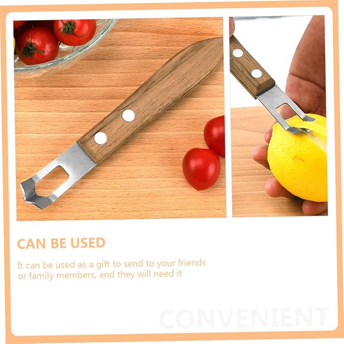3pcs Multi-purpose Lemon Grater Cheese Grater Citrus Peeler Stainless Steel Easy to Clean