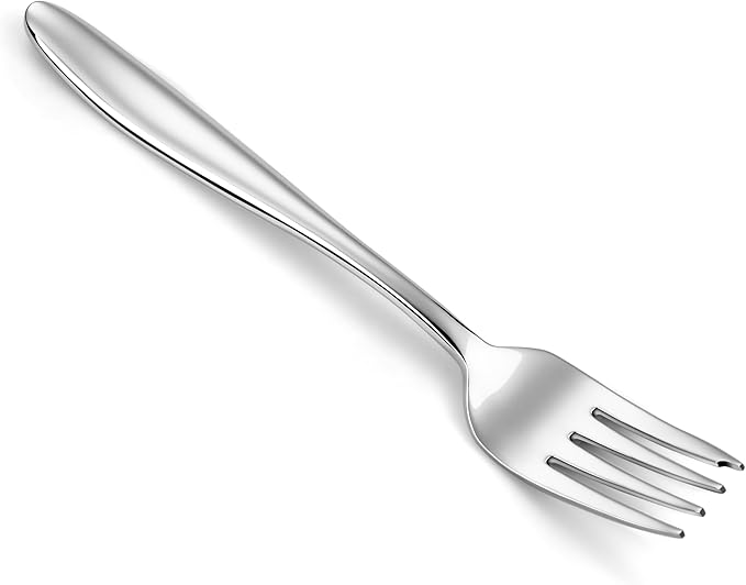 Salad Forks,18/10 Stainless Steel Flatware Salad Forks,7-Inch,Set of 4,Dishwasher Safe