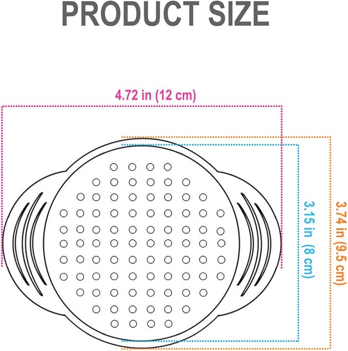 Tuna Strainer Press, Tuna Can Strainer Food-Grade Stainless Steel Canning Colander for Regular-Size and Wide-Necked Tunas 1-Pack