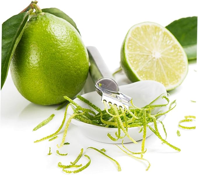 Luxshiny Stainless Steel Paring Knife Lemon Peeler Fruit Zester Citrus Scraper Home Kitchen Tool
