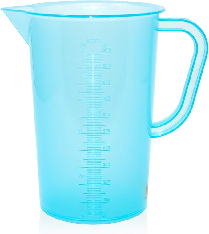 1 Liter Measuring Pitcher Graduated (Blue)