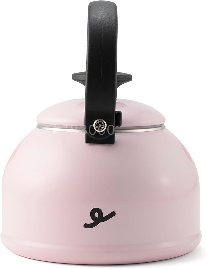 Fuji Hollow Whistling Kettle, 0.4 gal (1.6 L), Induction Compatible, Animal Kettle, Pig DOY-1.6WK.B